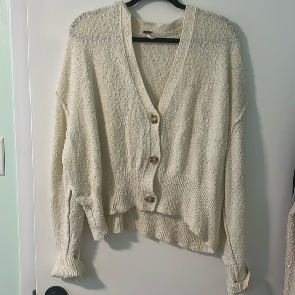 Free People Found my Friend Cardigan Medium VGUC - Picture 5 of 7
